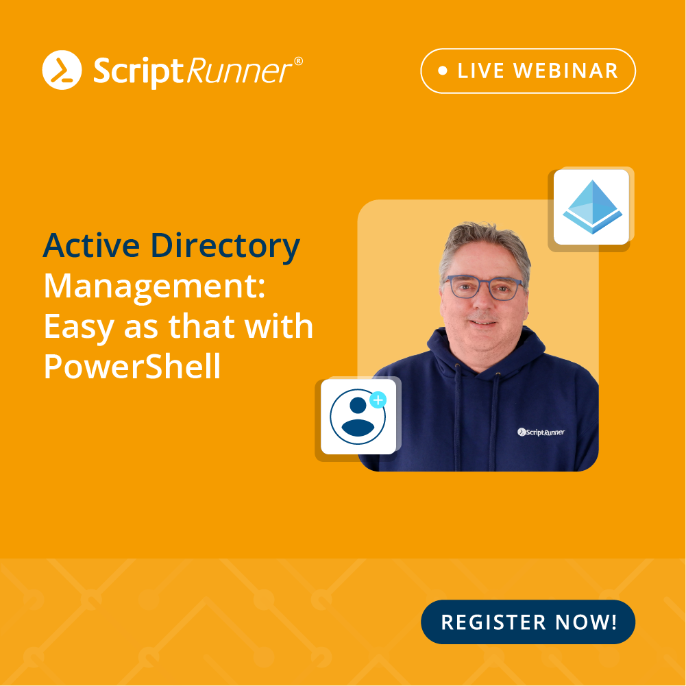 Webinar: Automate Active Directory management – easy as that with PowerShell